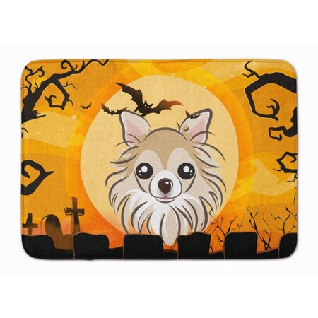 Carolines Treasures Halloween Chihuahua Machine Washable Memory Foam Mat BB1809RUG